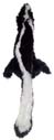 Plush Skinneez Skunk