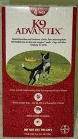K9 Advantix 4 Pack Red 21-55 Lbs