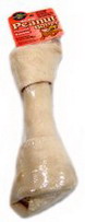 Knotted Rawhide Bone - Dog - Peanut Butter - 9 Inch