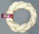 Rawhide Braided Donut - Dog - 8 Inch