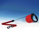 Rtrctbl Cord Leash W/soft Hndl