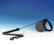 Rtrctbl Cord Leash W/soft Hndl