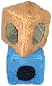 Suede Kitty Cubbyhole