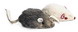Twin Pack Fur Mouse