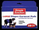 Simple Solution Large Diaper Garment Pads (large)
