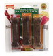Nylabone Healthy Edibles Variety Pack (regular; 4.5"length; Chicken; Bacon; Cheese; Ham)