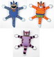Doggy Hoots Terrible Nasty Scaries Dog Toy (4"width; Assorted)